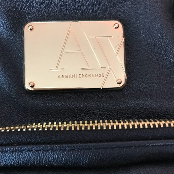 Armani Exchange Black faux leather bag - Picture 3 of 3